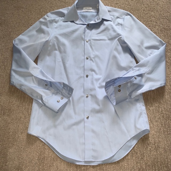 Calvin Klein - slim fit 14 1/2” 32/33 (non iron) - SMALL - Picture 6 of 6